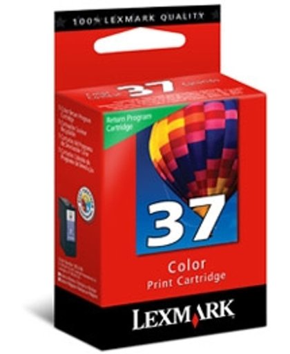 Lexmark Nr. 37 retourprogramma kleuren inktcartridge