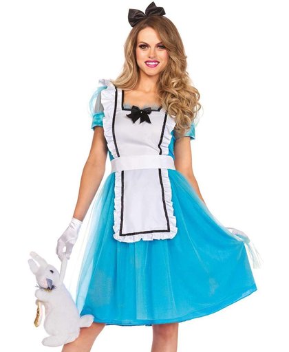 Klassieke Alice in Wonderland jurk | Dameskostuum Medium