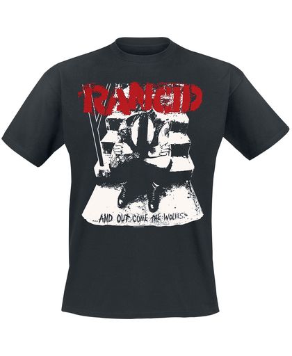 Rancid Wolves T-shirt zwart