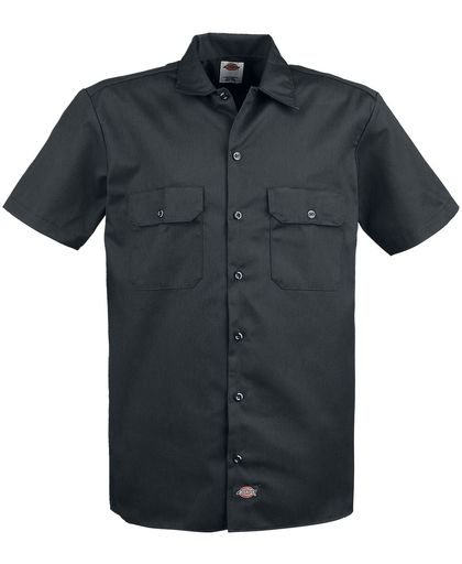 Dickies Short Sleeve Work Shirt Overhemd zwart