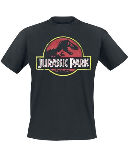 Jurassic Park Classic Logo T-shirt zwart