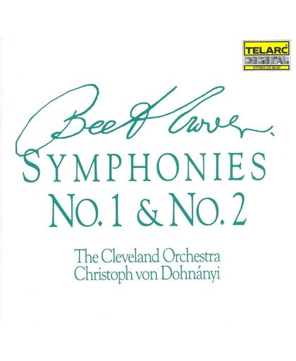 Beethoven: Symphonies no 1 & 2 / Dohnanyi, Cleveland Orch
