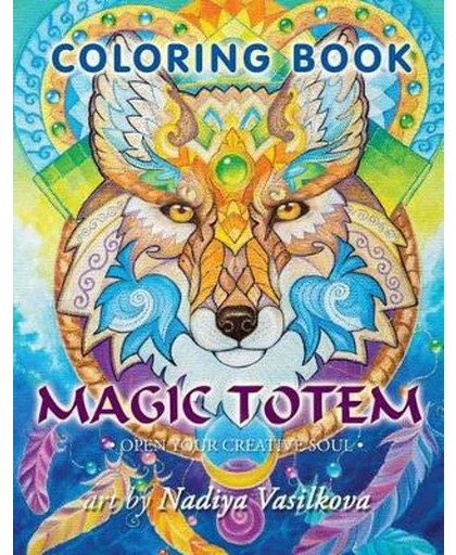 Magic Totem Coloring Book for Grown Ups