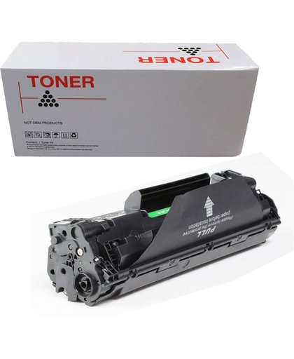 Toner compatibel met HP CB435A voor HP LaserJet P1005, P1006, P1007, P1008 - 35A - Zwart