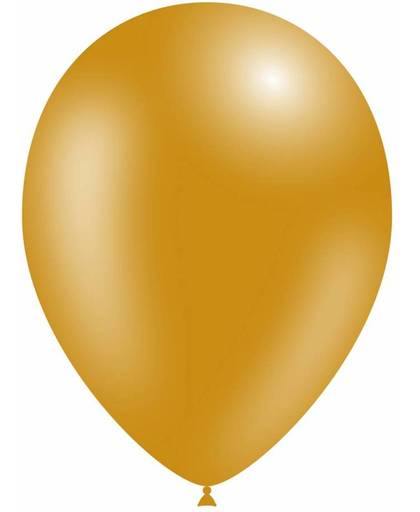 Gouden Ballonnen Metallic - 10 stuks