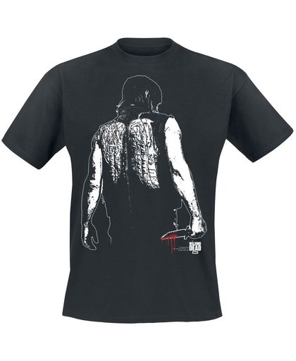 The Walking Dead Daryl Dixon - Wings Vest T-shirt zwart