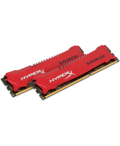 HyperX Savage 16GB 1600MHz DDR3 Kit of 2 geheugenmodule