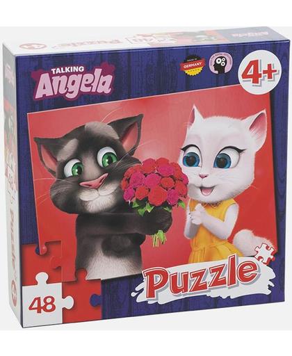 Talking Tom and Friends: Talking Angela puzzel 48 stukjes