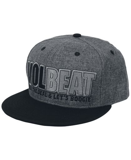 Volbeat Seal The Deal & Let&apos;s Boogie Snapback cap zwart-grijs