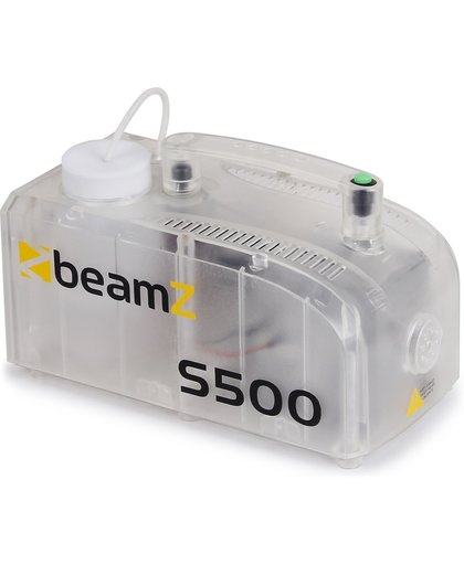 BeamZ S500PC transparante rookmachine met LED