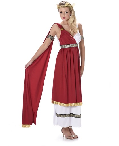 Romeinse Keizerin Agrippina Kostuum Dames - Maat M