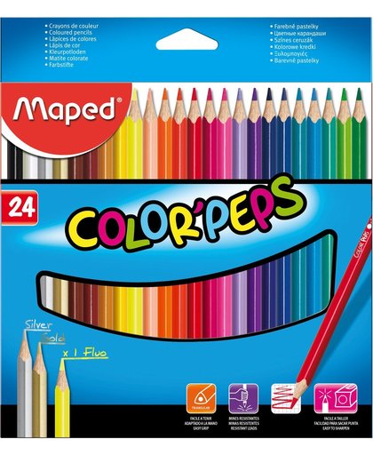 Color'peps kleurpotlood x 24