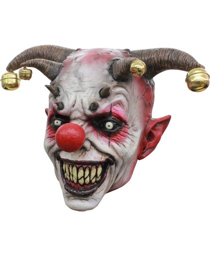 Hofnar clown masker Halloween  - Verkleedmasker - Large