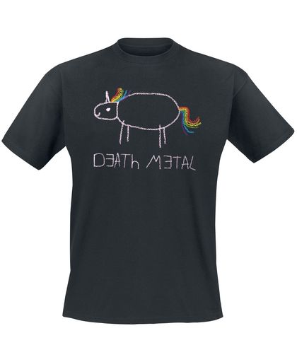 Death Metal T-shirt zwart