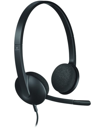Logitech H340 Stereofonisch Hoofdband Zwart hoofdtelefoon