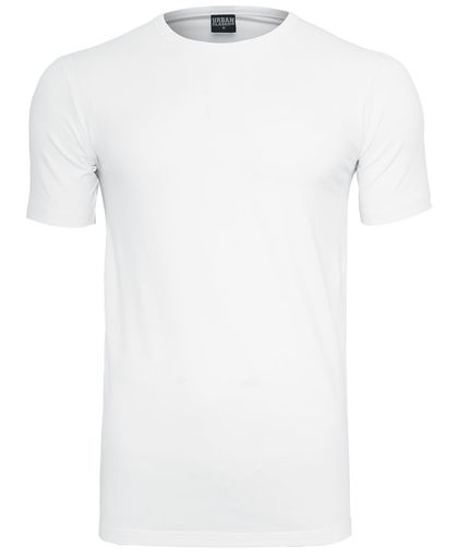 Urban Classics Fitted Stretch Tee T-shirt wit