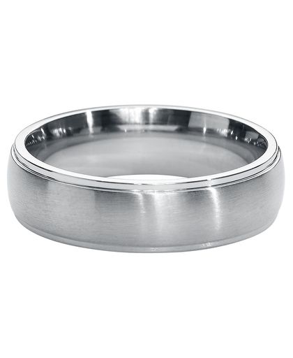 Stainless Steel Ring Ring zilverkleurig