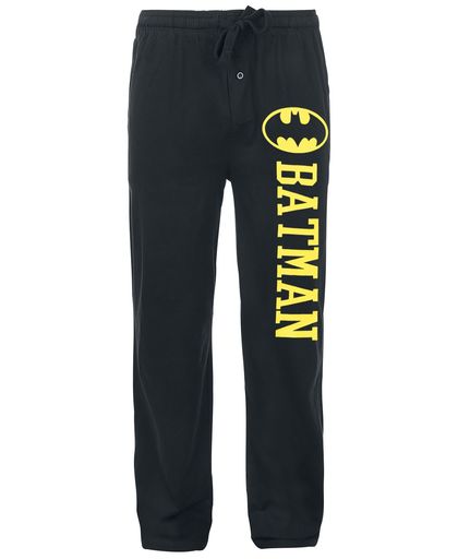 Batman Logo Pyjamabroek zwart