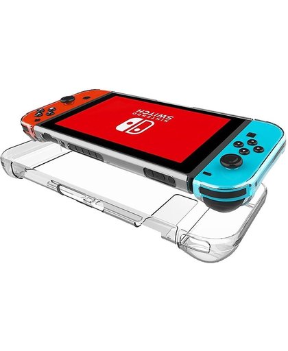 Shop4 - Nintendo Switch - Harde Bescherm Case Transparant
