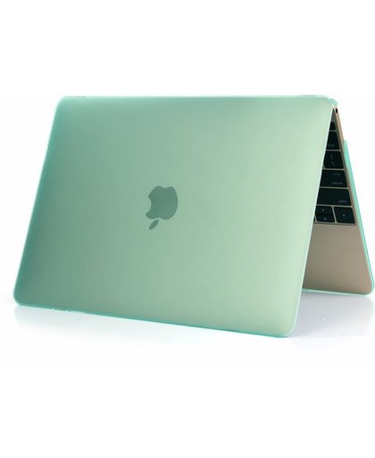 Macbook Cover voor MacBook Air 13.3 inch - Clear Hard Cover - Licht Groen