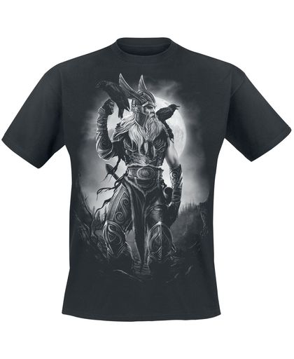 Toxic Angel Odin T-shirt zwart