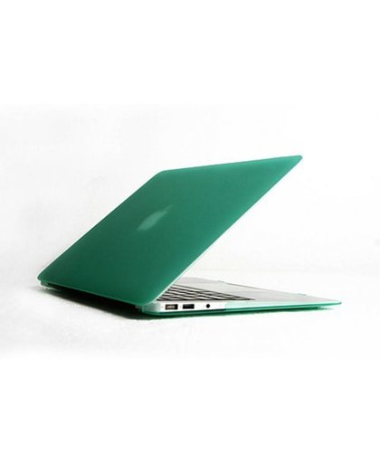 Lunso - hardcase hoes - MacBook Air 11 inch - glanzend groen