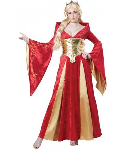 Middeleeuwse koningin kostuum voor vrouwen