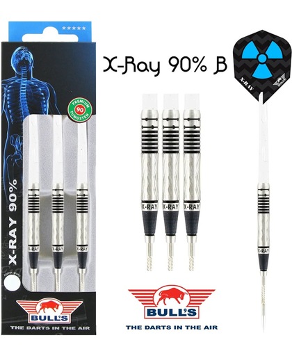 Bull's X-RAY B 90% 23 gram Steeltip Dartset