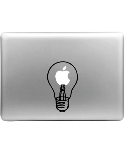 Mannetjes in Gloeilamp - MacBook Decal Sticker