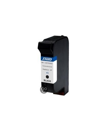 Speed - Inktcartridge / Alternatief voor de HP 45XL / Zwart / 50 ml