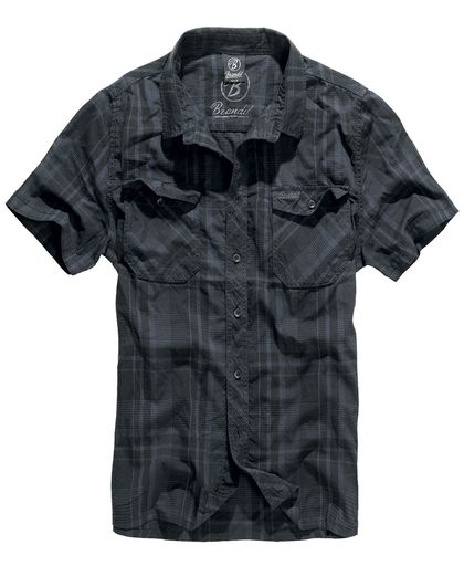 Brandit Roadstar Overhemd zwart-blauw