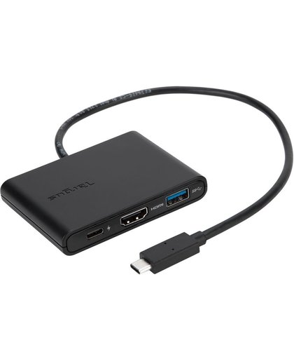 Targus USB-C to HDMI/USB-C/USB A 30cm USB 3.0 (3.1 Gen 1) Type-C Zwart