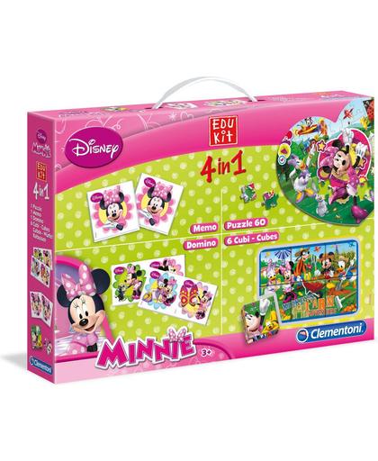 Clementoni 4-in-1 Puzzeldoos - Minnie Mouse