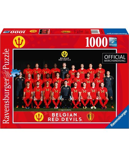 Ravensburger Rode Duivels België WK voetbal 2018 Red Devils Puzzel 1000 stukjes