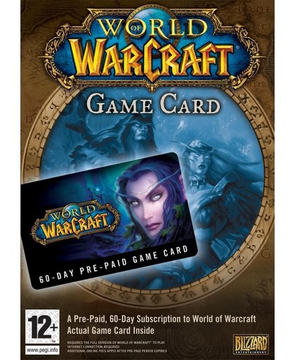 World Of Warcraft - Pre-Paid Card 60 Dagen - Windows + MAC