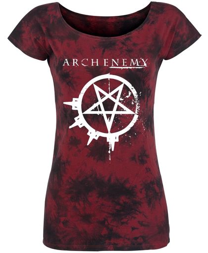 Arch Enemy Logo Girls shirt bordeaux