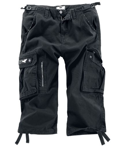 Black Premium by EMP 3/4 Army Vintage Shorts Broek (kort) zwart