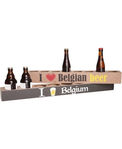 Bierlat Belgian Beer 2 stuks Voor 8 Flesjes per Lat 71X6X10CM