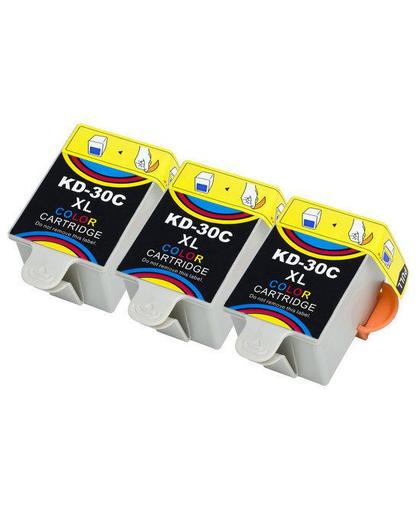 Compatible Kodak 30, 3 pak. 3 Tricolor.