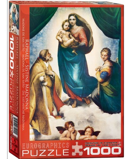 Eurographics - Raphael - Sistine Madonna (1000)