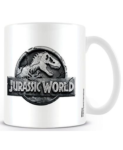 Jurassic Park Jurassic World - Fallen Kingdom - Logo Mok wit