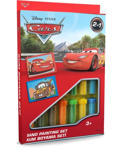 Disney Pixar Cars 2in1 Sand Painting Art Set