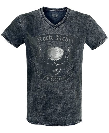 Rock Rebel by EMP Heavy Soul T-shirt grijs