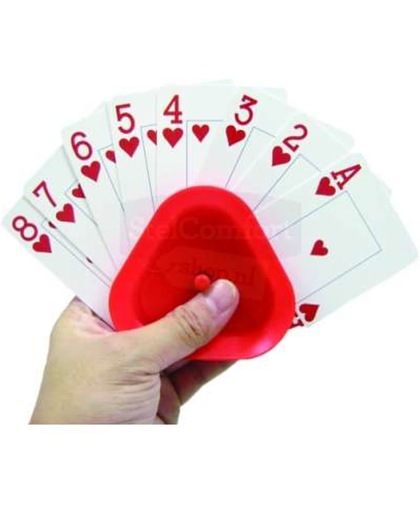 Kaartenhouder - 4 stuks- voor gemakkelijk vasthouden van speelkaarten. -