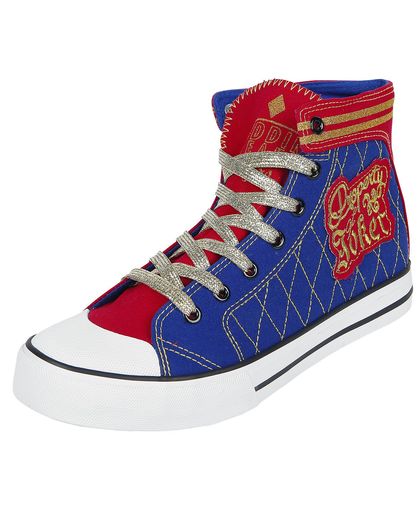Suicide Squad Harley Quinn - Daddy&apos;s Lil&apos; Monster Sneakers rood-blauw