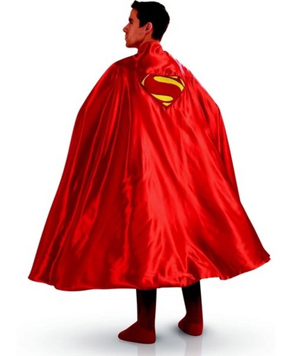 Luxe Superman ™ cape voor volwassenen  - Verkleedattribuut - One size
