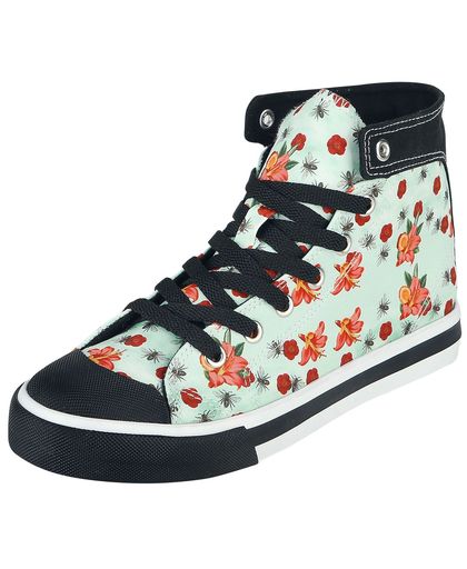 Pussy Deluxe Flowers and Bees Sneaker Sneakers lichtblauw