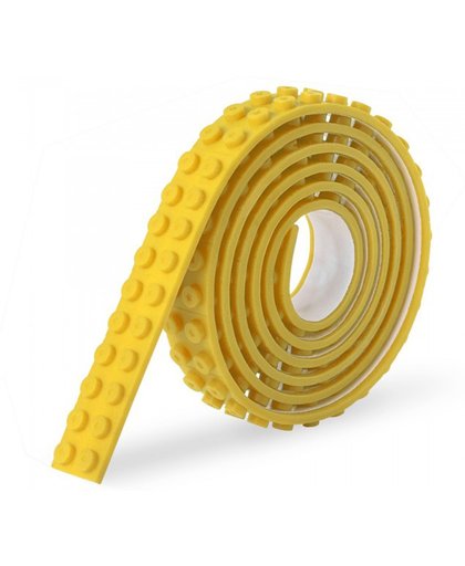 LEGO tape GEEL | zijwaarts bouwen | Nu verkrijgbaar in Nederland