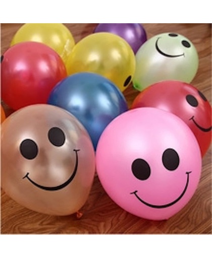 ballonnen 8 stuks Smiley's