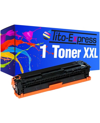 Tito-Express PlatinumSerie PlatinumSerie® 1 Toner XL Black voor HP CE320A 128A Laserjet CP1525 CP1525N CP1525NW Laserjet Pro CP1525 CP1525N CP1525NW CM1415FN CM1415FNW